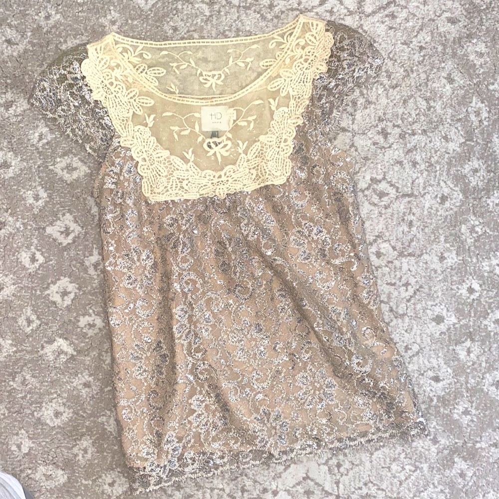 HD in Paris Lace Blouse